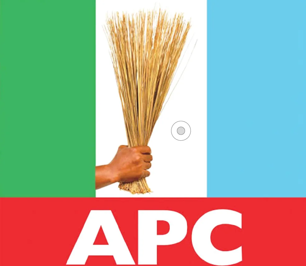 All Progressives Congress logo showing a hand holding a broom