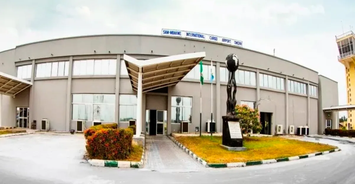 Exterior of Sam Mbakwe International Cargo Airport in Owerri