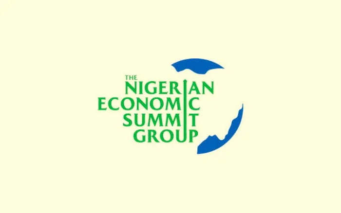 Nigerian Economic Summit Group logo on a light background