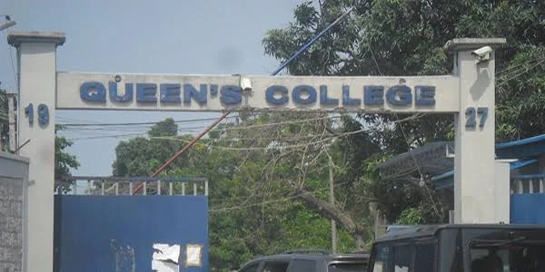 Entrance gate of Queen’s College in Yaba, Lagos