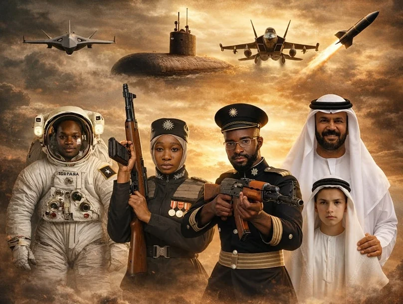 Promotional poster for the Yoruba AI film Asiri Ilu Awon Osu